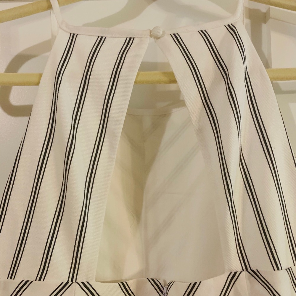 Black and white dress
